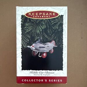 Hallmark Keepsake Ornament - Kiddie Car Classics  Murray Airplane NWT